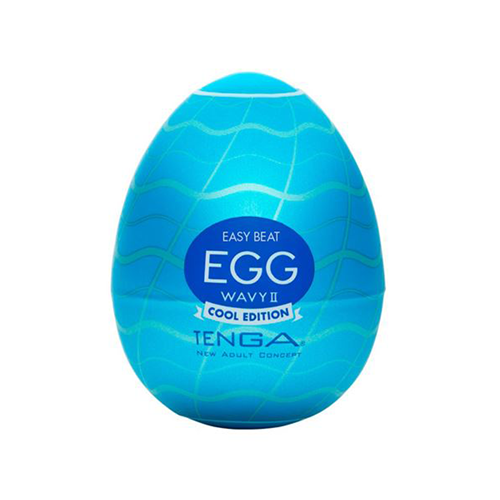 Tenga - Egg Wavy II Cool Edition  - Aftrek eitjes - 6 stuks